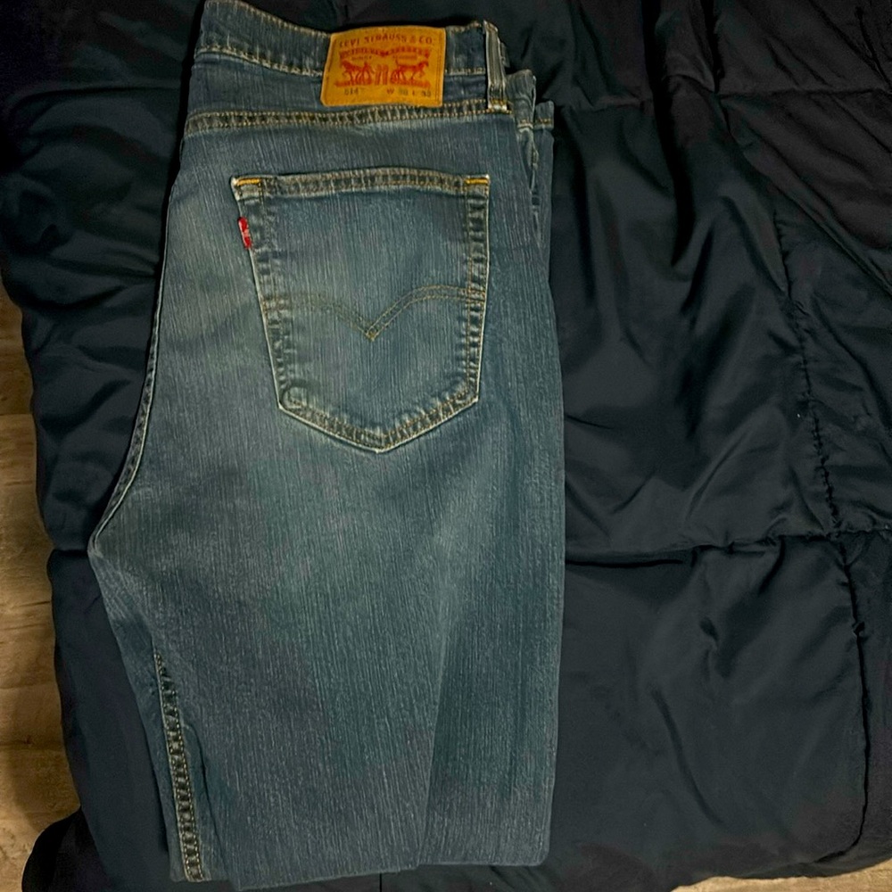 Levi’s 514 Blue Jeans (W36) (L32)